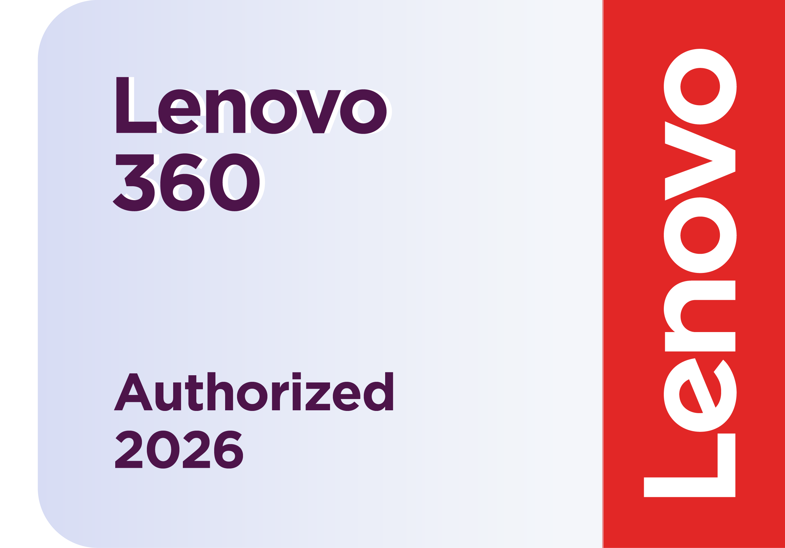 Lenovo 360 Authorized 2026 Badge